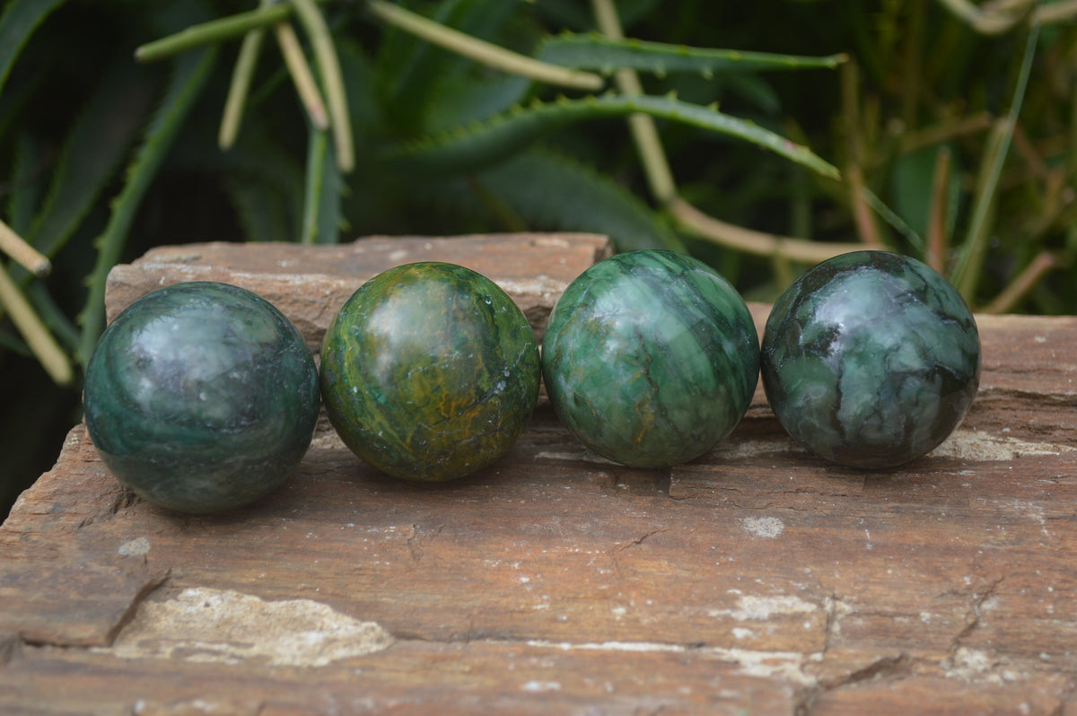 Polished Buddstone Sphere-Balls - Sold Per Item - From Swaziland - Toprock Gemstones and Minerals 