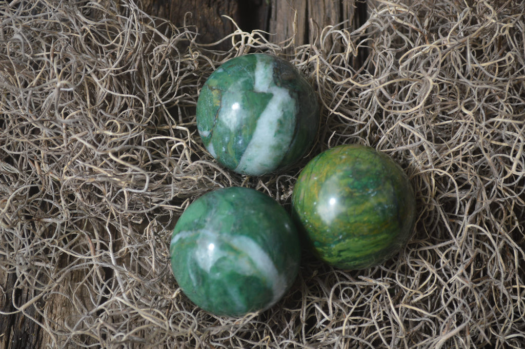 Polished Buddstone Sphere-Balls - Sold Per Item - From Swaziland - Toprock Gemstones and Minerals 