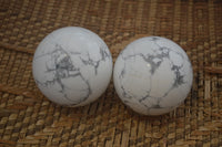 Polished Lightning Strike Howlite Sphere-Balls - Sold Per Item - From Zimbabwe - Toprock Gemstones and Minerals 