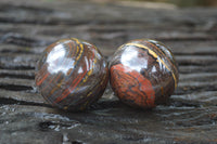 Polished Tiger Iron Sphere-Balls - Sold Per Item - From Marble Bar, Australia - Toprock Gemstones and Minerals 