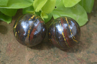Polished Tiger Iron Sphere-Balls - Sold Per Item - From Marble Bar, Australia - Toprock Gemstones and Minerals 