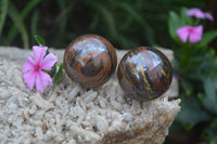 Polished Tiger Iron Sphere-Balls - Sold Per Item - From Marble Bar, Australia - Toprock Gemstones and Minerals 