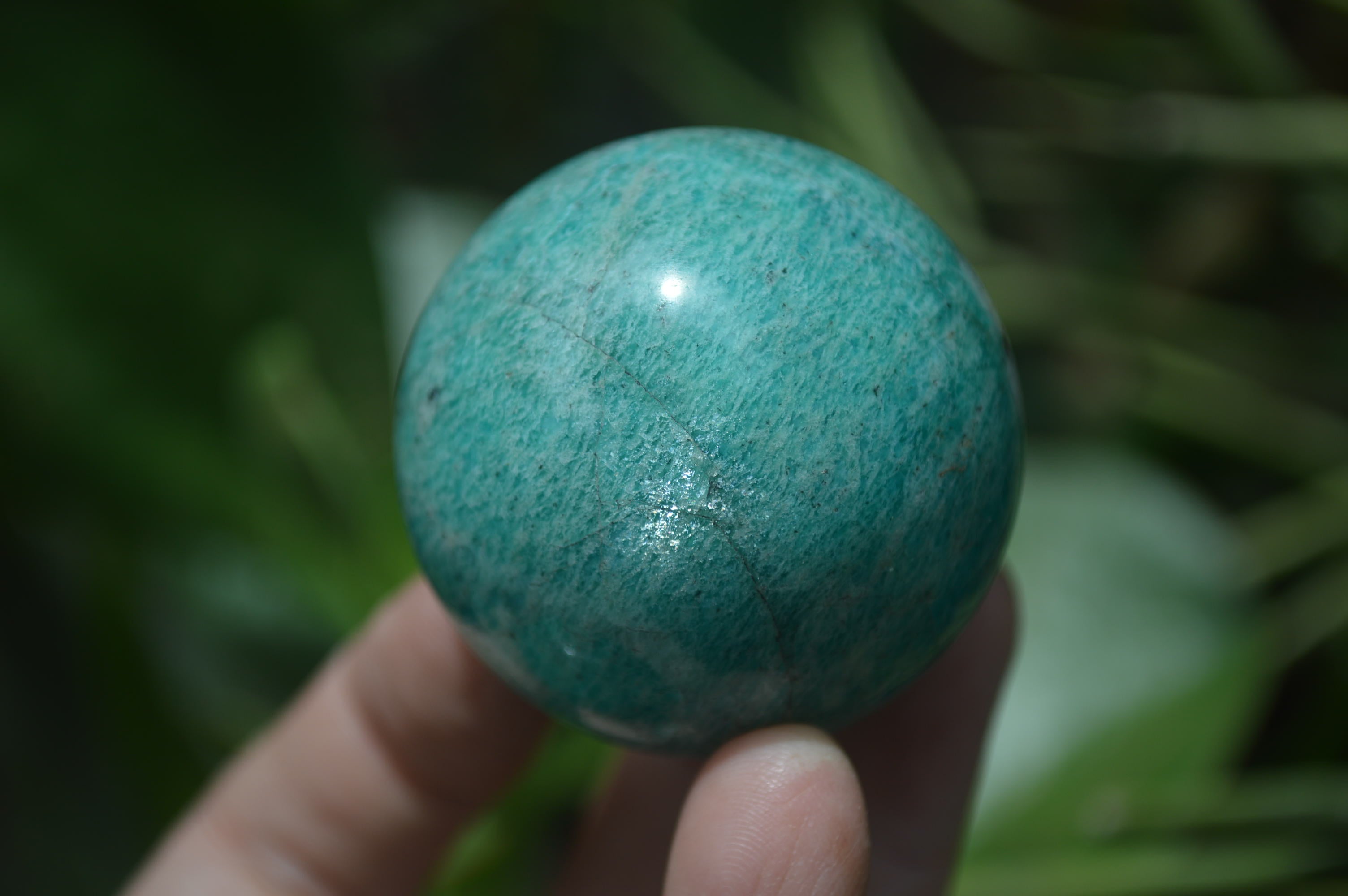 Polished Amazonite Sphere-Balls - Sold Per Item - From Madagascar - Toprock Gemstones and Minerals 