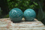 Polished Amazonite Sphere-Balls - Sold Per Item - From Madagascar - Toprock Gemstones and Minerals 