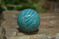 Polished Amazonite Sphere-Balls - Sold Per Item - From Madagascar