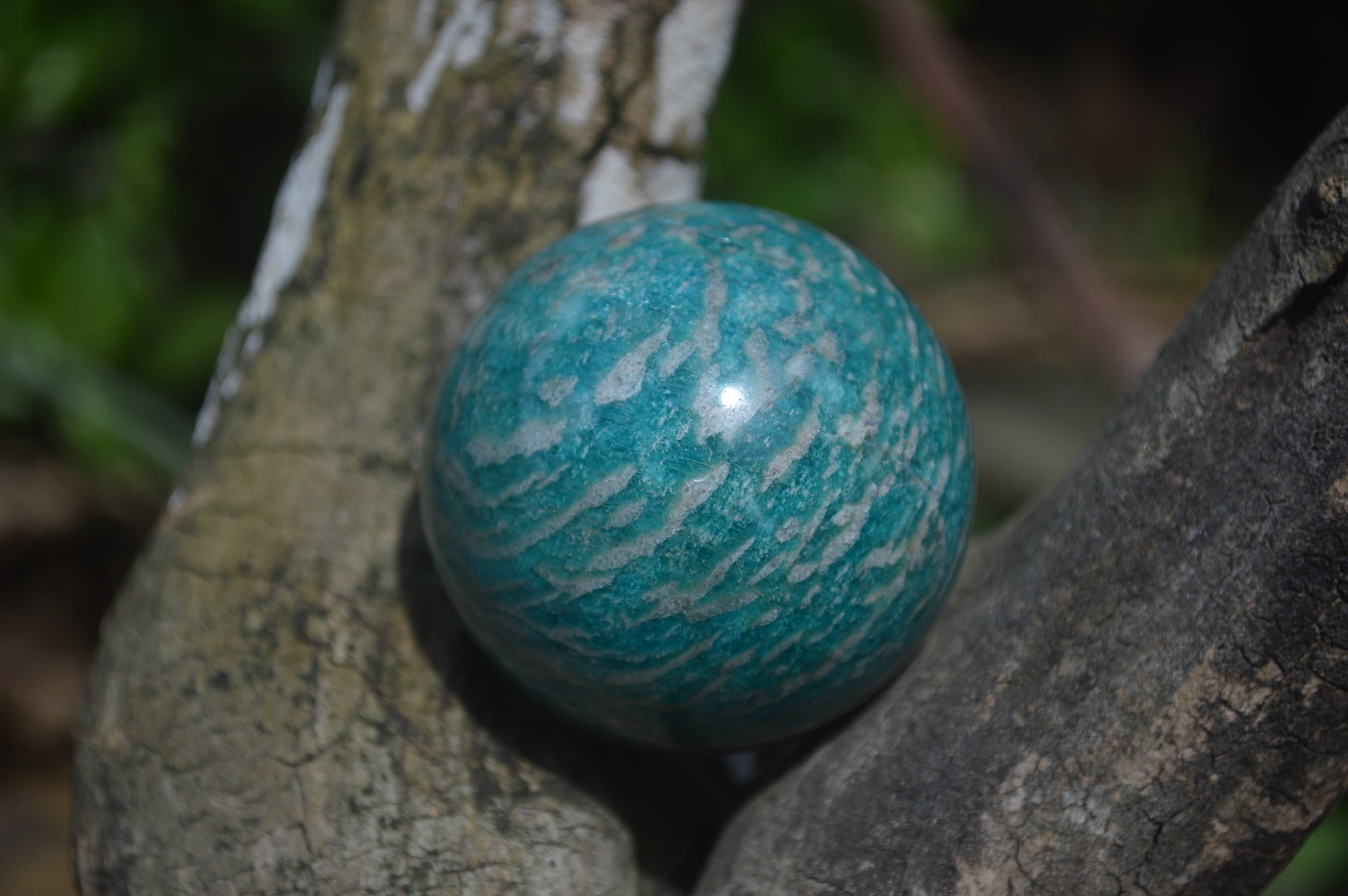 Polished Amazonite Sphere-Balls - Sold Per Item - From Madagascar - Toprock Gemstones and Minerals 