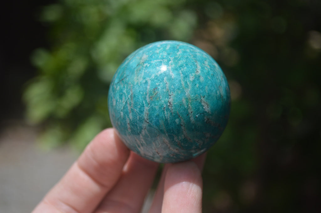 Polished Amazonite Sphere-Balls - Sold Per Item - From Madagascar - Toprock Gemstones and Minerals 
