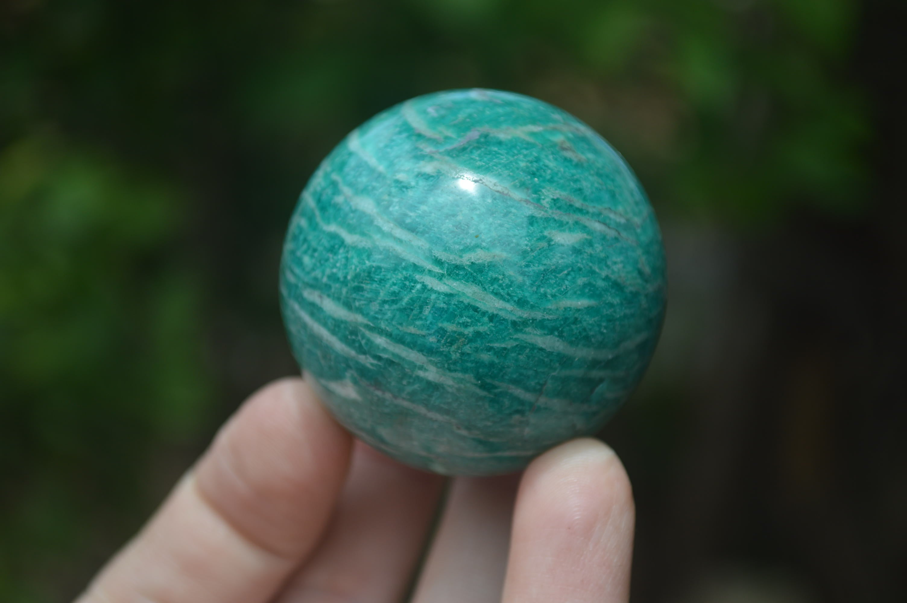 Polished Amazonite Sphere-Balls - Sold Per Item - From Madagascar - Toprock Gemstones and Minerals 