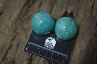Polished Amazonite Sphere-Balls - Sold Per Item - From Madagascar