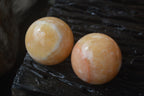 Polished Honey Aragonite Gemstone Sphere-Balls - Sold Per Item - From Ais-Ais Namibia - Toprock Gemstones and Minerals 