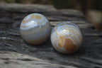 Polished Banded Agate Sphere-Balls - Sold Per Item - From Madagascar - Toprock Gemstones and Minerals 