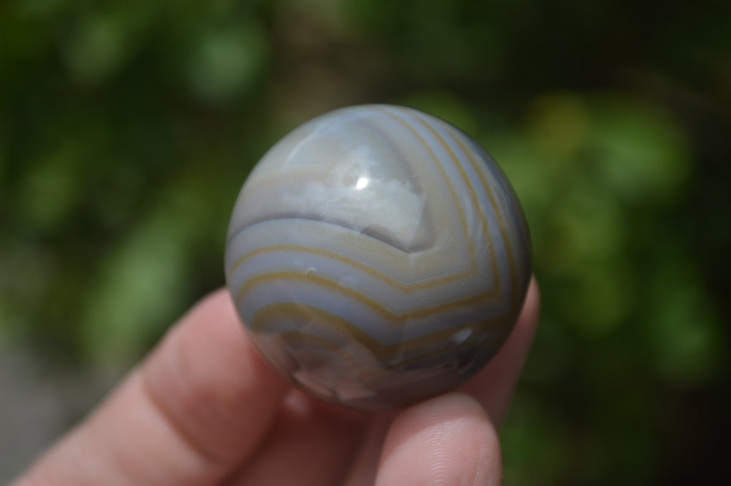 Polished Banded Agate Sphere-Balls - Sold Per Item - From Madagascar - Toprock Gemstones and Minerals 