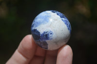 Polished Blue Sodalite Sphere-Balls - Sold Per Item - From Kunene River, Namibia - Toprock Gemstones and Minerals 