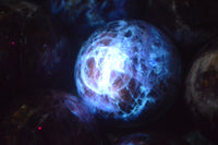 Polished Blue Sodalite Sphere-Balls - Sold Per Item - From Kunene River, Namibia - Toprock Gemstones and Minerals 