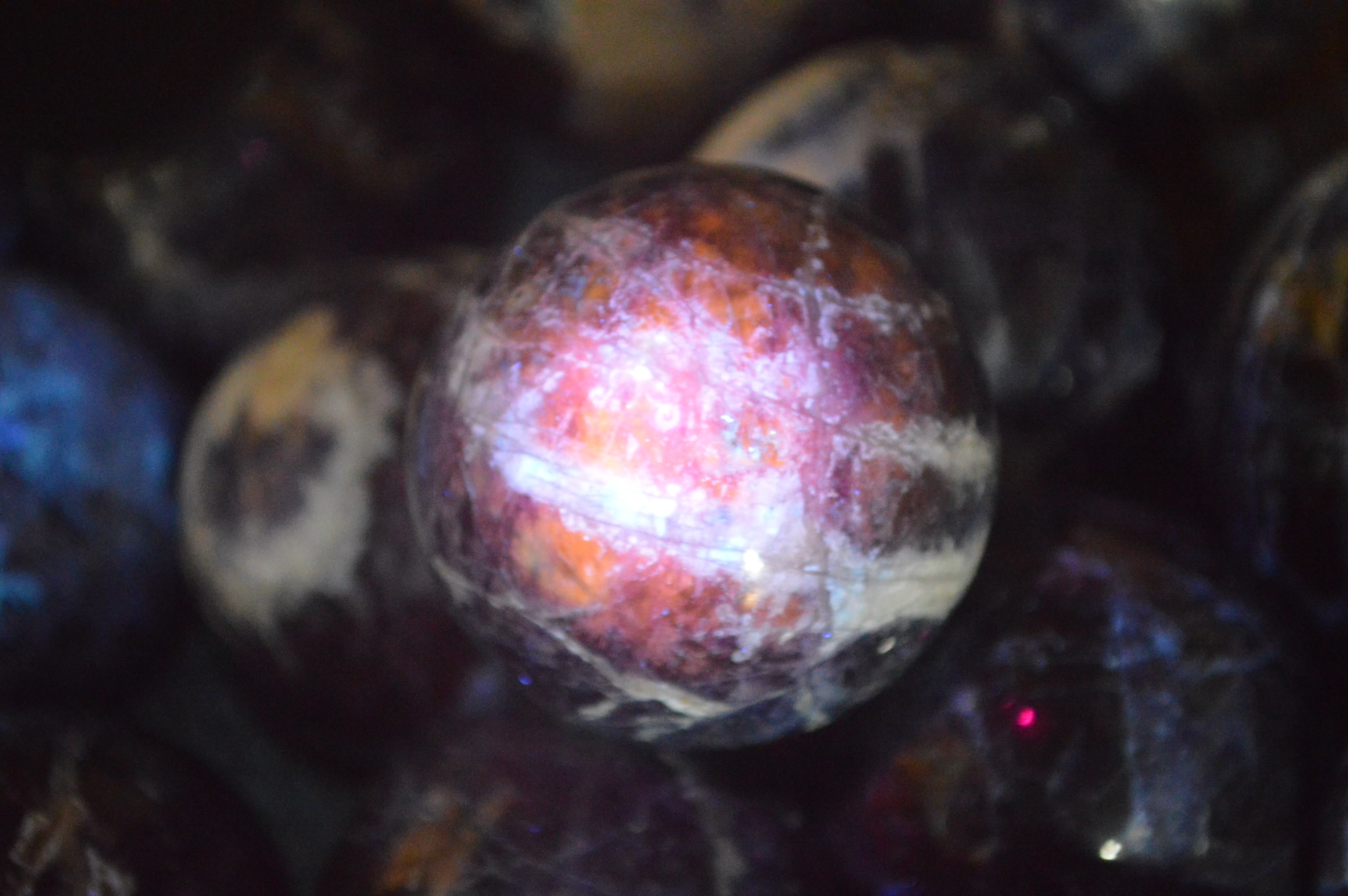 Polished Blue Sodalite Sphere-Balls - Sold Per Item - From Kunene River, Namibia - Toprock Gemstones and Minerals 