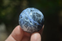 Polished Blue Sodalite Sphere-Balls - Sold Per Item - From Kunene River, Namibia - Toprock Gemstones and Minerals 