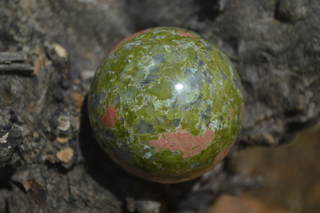 Polished Unakite Sphere-Balls - Sold Per Item - From Messina, South Africa - Toprock Gemstones and Minerals 