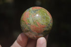 Polished Unakite Sphere-Balls - Sold Per Item - From Messina, South Africa - Toprock Gemstones and Minerals 