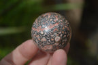 Polished Snakeskin Rhyolite Jasper Sphere - Ball - sold per item - From Australia - Toprock Gemstones and Minerals 