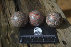 Polished Snakeskin Rhyolite Jasper Sphere - Ball - sold per item - From Australia - Toprock Gemstones and Minerals 