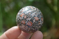 Polished Snakeskin Rhyolite Jasper Sphere - Ball - sold per item - From Australia - Toprock Gemstones and Minerals 