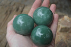 Polished Small Green Quartz Sphere-Balls - Sold Per Item - From Zimbabwe - Toprock Gemstones and Minerals 