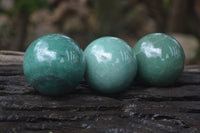 Polished Small Green Quartz Sphere-Balls - Sold Per Item - From Zimbabwe - Toprock Gemstones and Minerals 