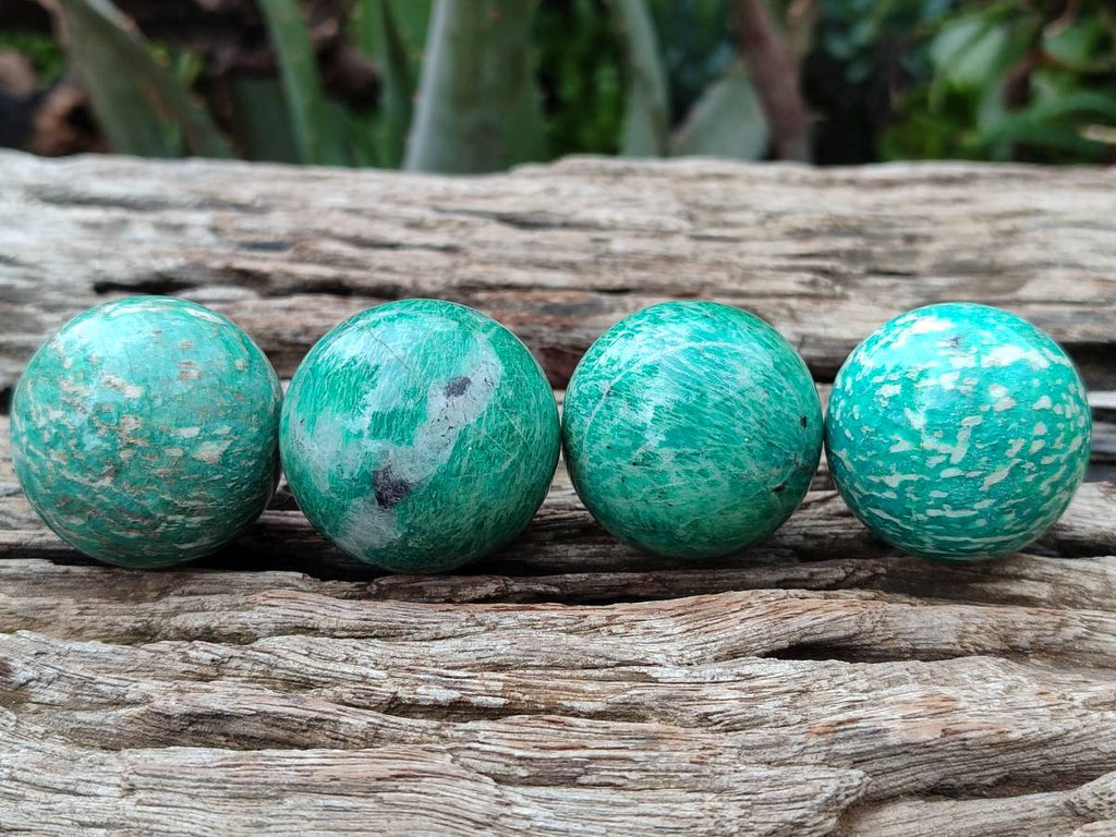 Polished Amazonite Sphere-Balls - Sold Per Item - From Madagascar - Toprock Gemstones and Minerals 