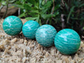 Polished Amazonite Sphere-Balls - Sold Per Item - From Madagascar - Toprock Gemstones and Minerals 