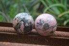 Polished Medium Rhodonite Sphere-Balls - Sold Per Item - From Madagascar - Toprock Gemstones and Minerals 