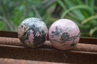Polished Medium Rhodonite Sphere-Balls - Sold Per Item - From Madagascar - Toprock Gemstones and Minerals 