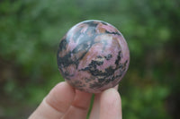Polished Medium Rhodonite Sphere-Balls - Sold Per Item - From Madagascar - Toprock Gemstones and Minerals 