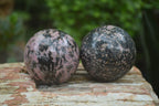 Polished Medium Rhodonite Sphere-Balls - Sold Per Item - From Madagascar - Toprock Gemstones and Minerals 