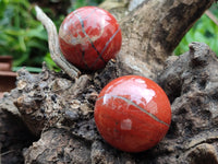 Polished Red Jasper Sphere-Balls - Sold Per Item - From Northern Cape, South Africa - Toprock Gemstones and Minerals 