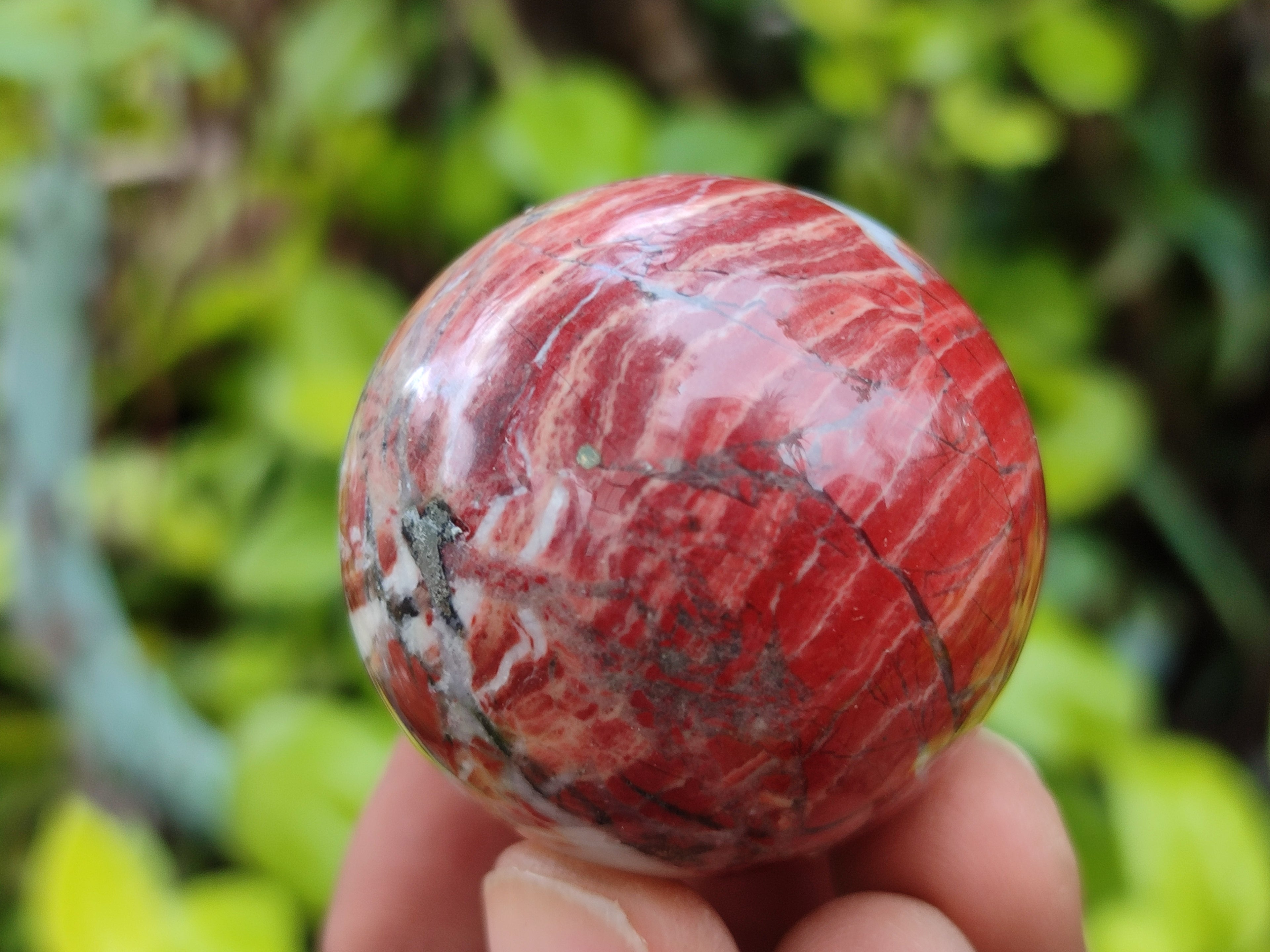 Polished Red Jasper Sphere-Balls - Sold Per Item - From Northern Cape, South Africa - Toprock Gemstones and Minerals 