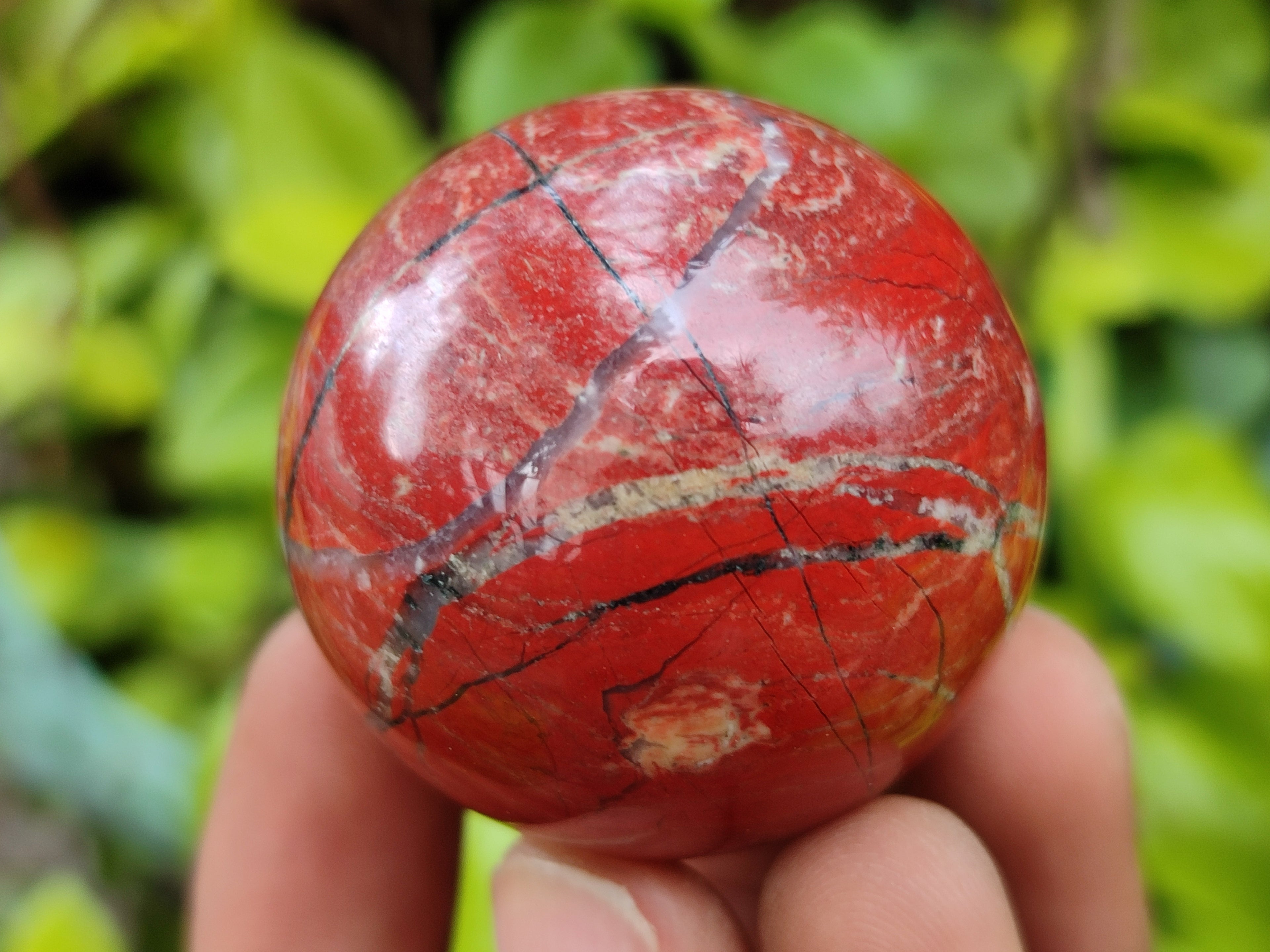 Polished Red Jasper Sphere-Balls - Sold Per Item - From Northern Cape, South Africa - Toprock Gemstones and Minerals 