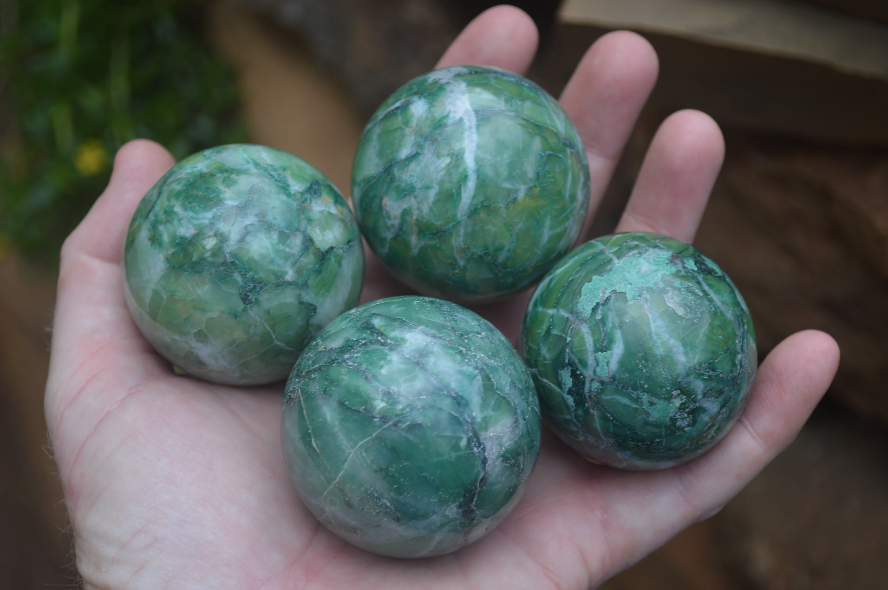 Polished Medium Buddstone Sphere-Balls - Sold Per Item - From Swaziland - Toprock Gemstones and Minerals 