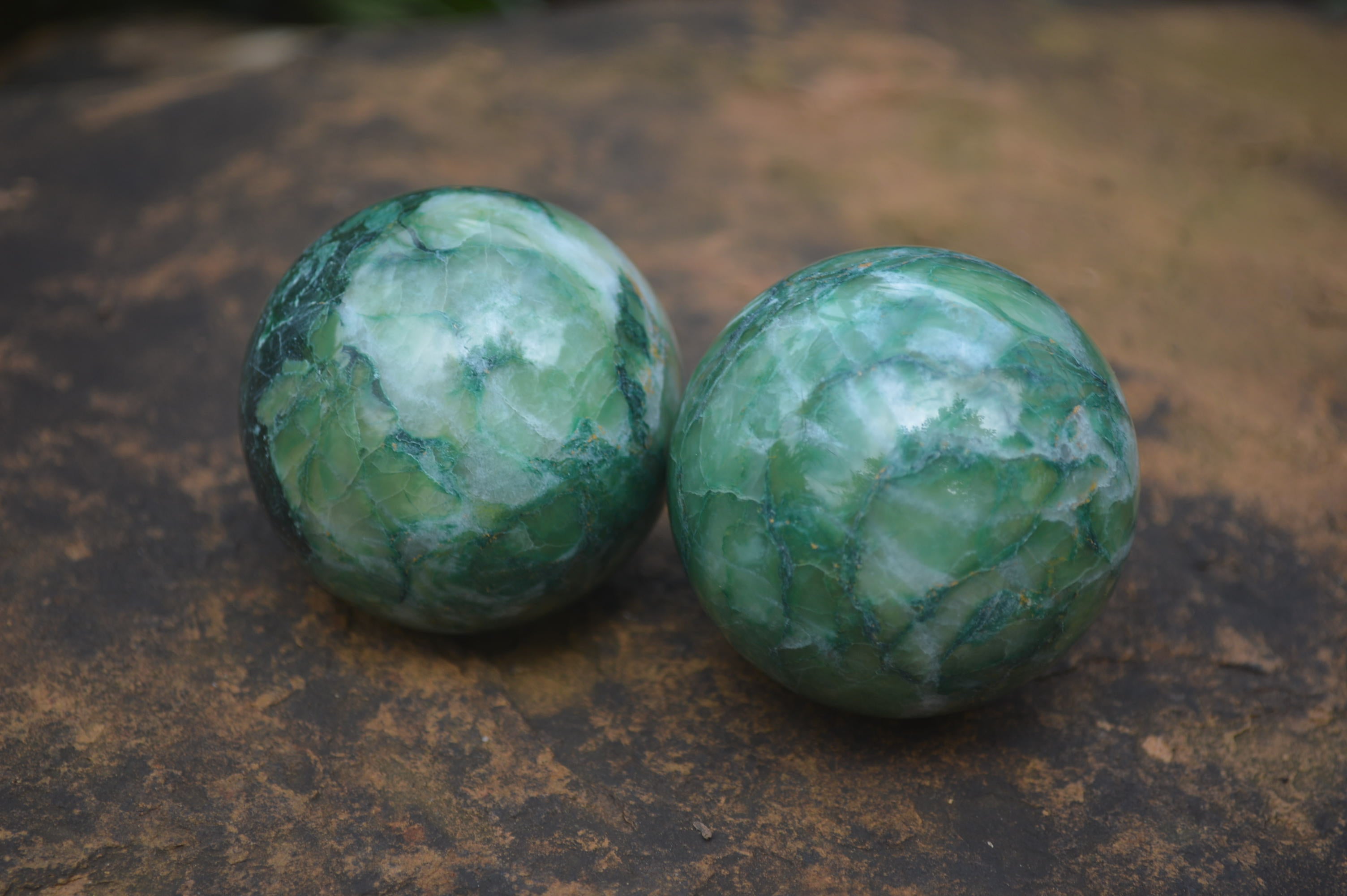Polished Medium Buddstone Sphere-Balls - Sold Per Item - From Swaziland - Toprock Gemstones and Minerals 