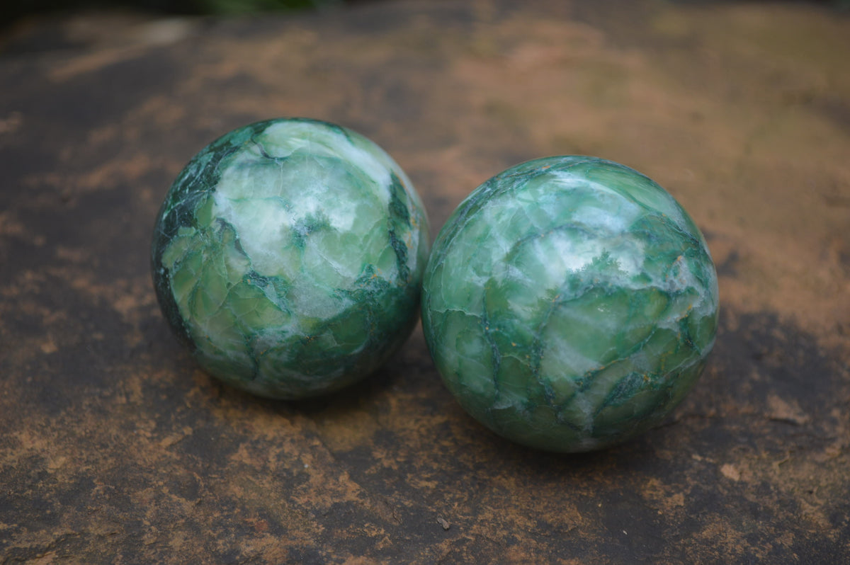 Polished Medium Buddstone Sphere-Balls - Sold Per Item - From Swaziland - Toprock Gemstones and Minerals 