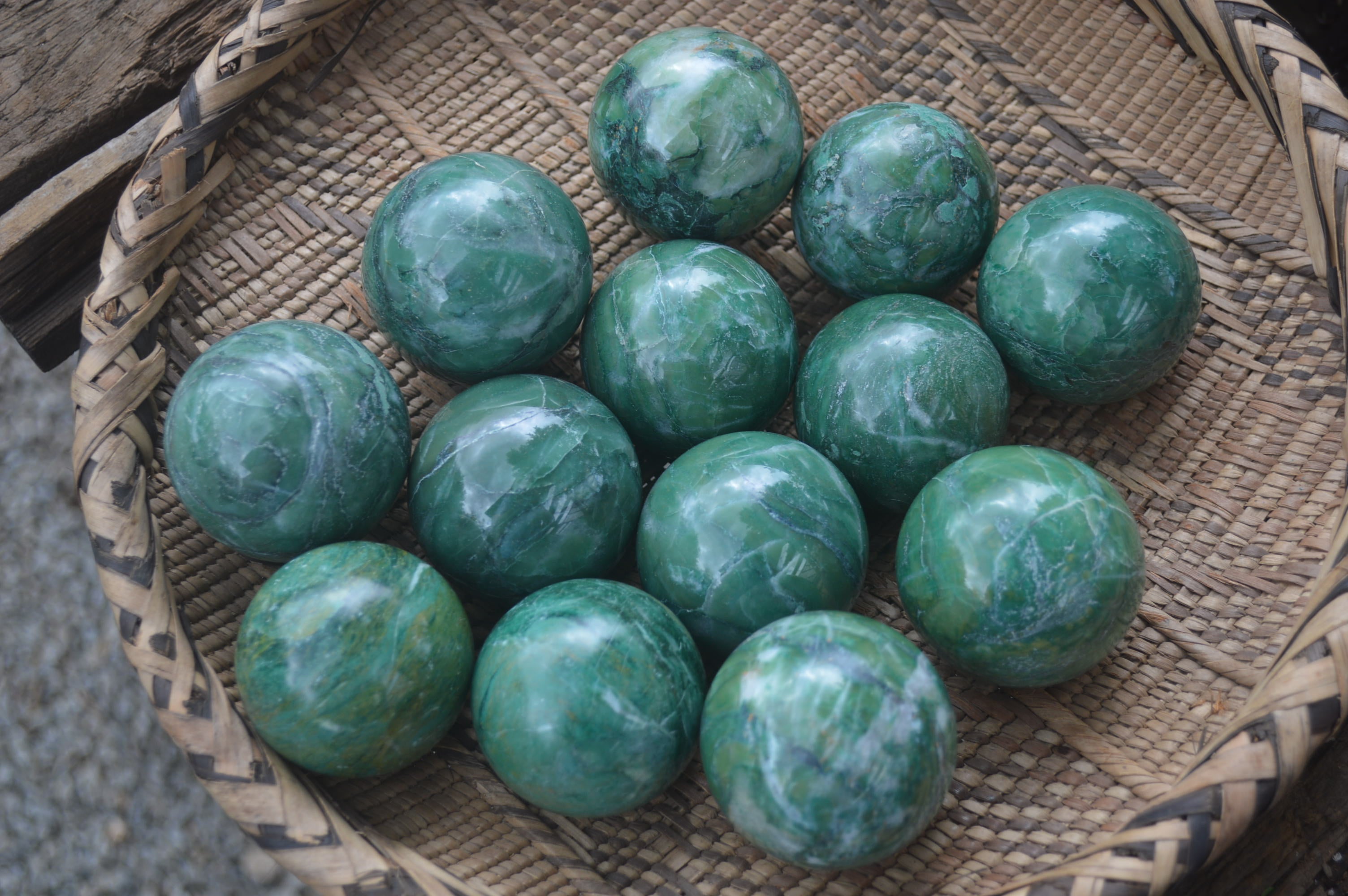 Polished Medium Buddstone Sphere-Balls - Sold Per Item - From Swaziland - Toprock Gemstones and Minerals 