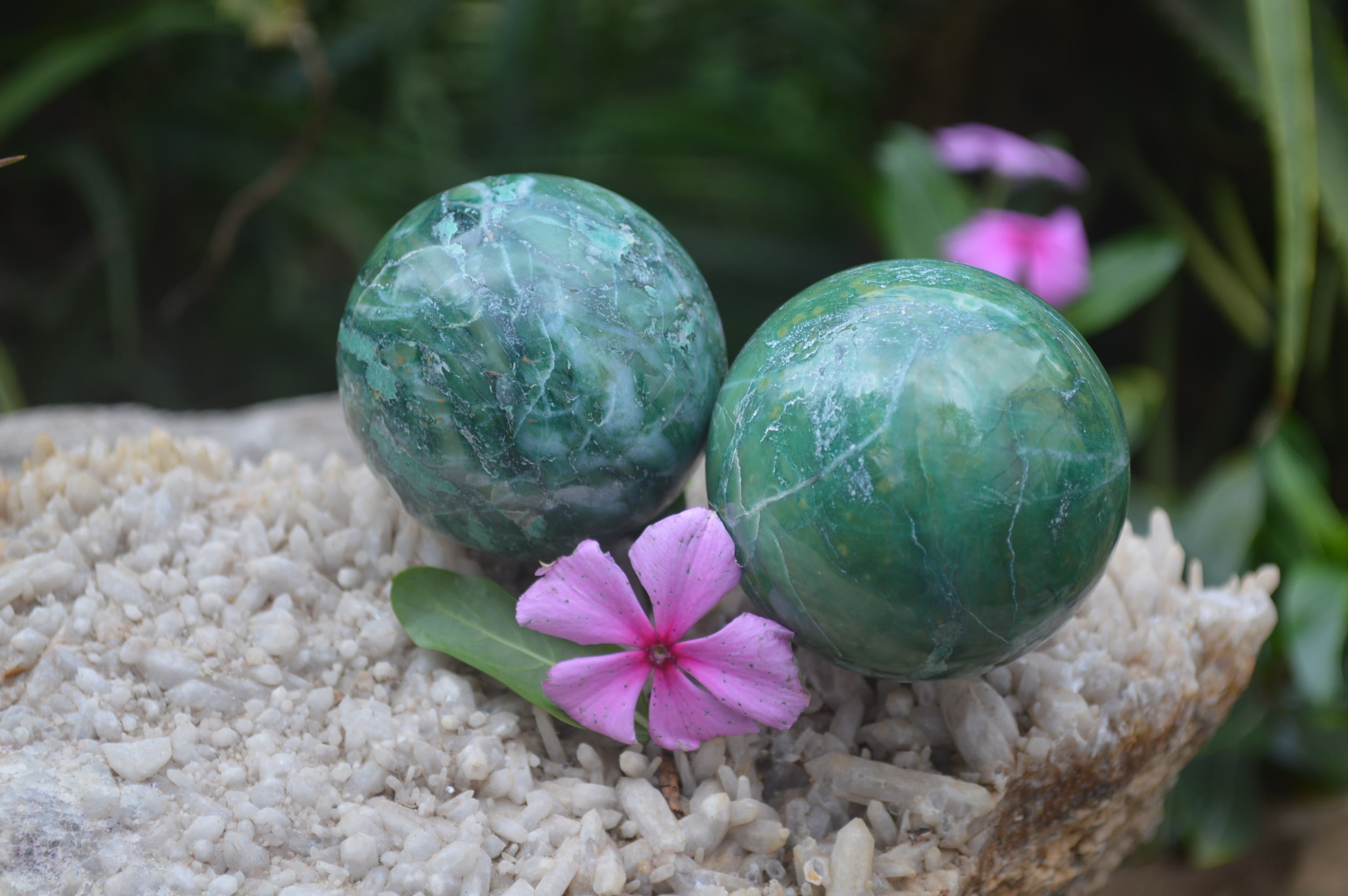 Polished Medium Buddstone Sphere-Balls - Sold Per Item - From Swaziland - Toprock Gemstones and Minerals 