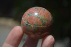Polished Small Unakite Sphere-Balls - Sold Per Item - From Messina, South Africa - Toprock Gemstones and Minerals 