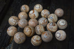 Polished Medium Namibian Desert Picture Stone Jasper Sphere-Balls - Sold Per Item - From Namibia - Toprock Gemstones and Minerals 