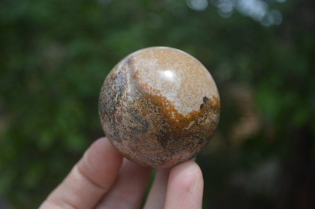 Polished Medium Namibian Desert Picture Stone Jasper Sphere-Balls - Sold Per Item - From Namibia - Toprock Gemstones and Minerals 