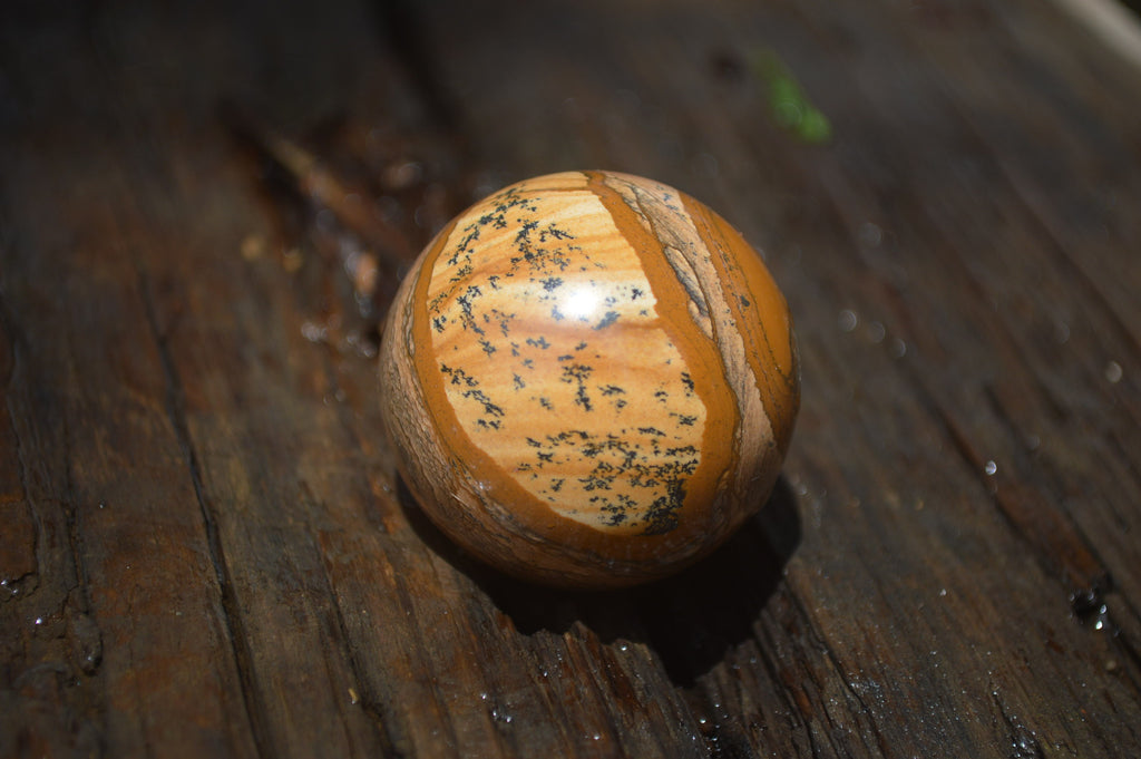 Polished Small Namibian Desert Picture Stone Jasper Sphere-Balls - Sold Per Item - From Namibia - Toprock Gemstones and Minerals 