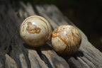 Polished Small Namibian Desert Picture Stone Jasper Sphere-Balls - Sold Per Item - From Namibia - Toprock Gemstones and Minerals 