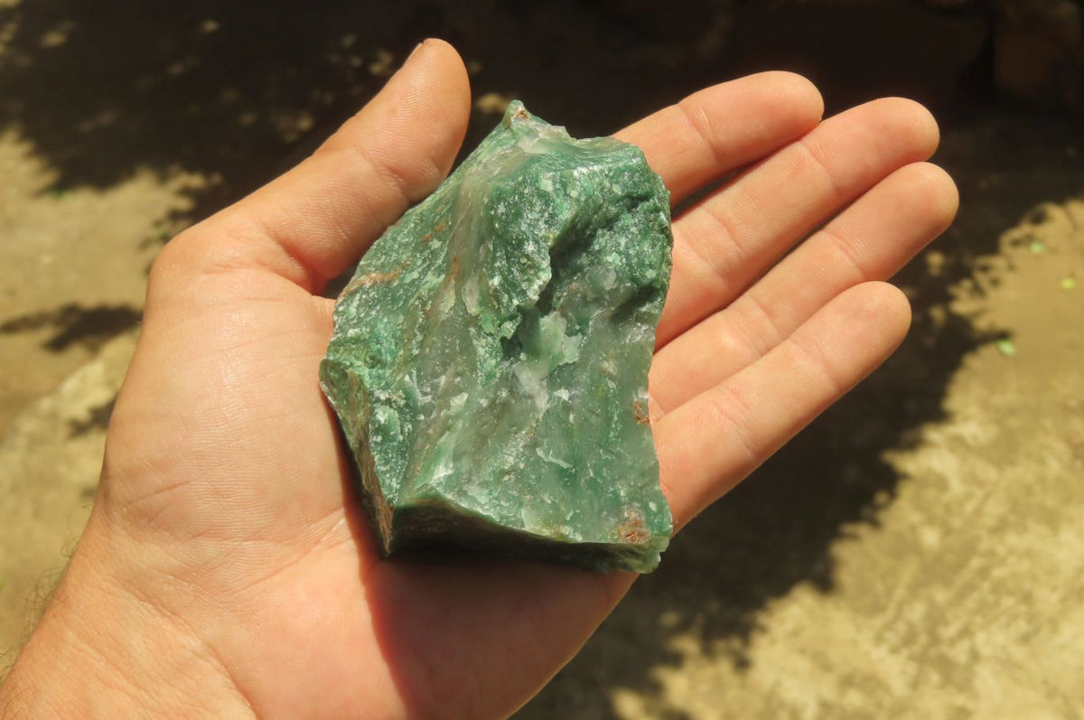 Natural Jade Cobbed Specimens x 12 From Swaziland - Toprock Gemstones and Minerals 