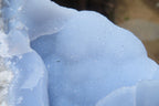 Natural Blue Lace Agate Geode Specimens x 2 From Malawi - Toprock Gemstones and Minerals 