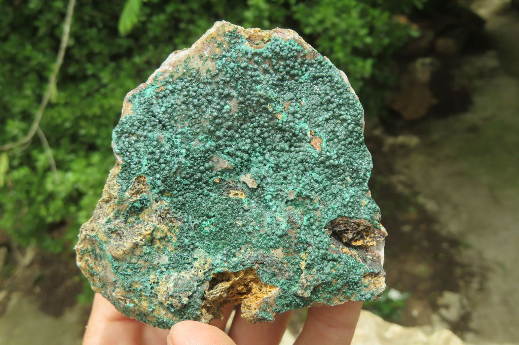 Natural Botryoidal Malachite Specimens x 6 From Tenke Fungurume, Congo - Toprock Gemstones and Minerals 