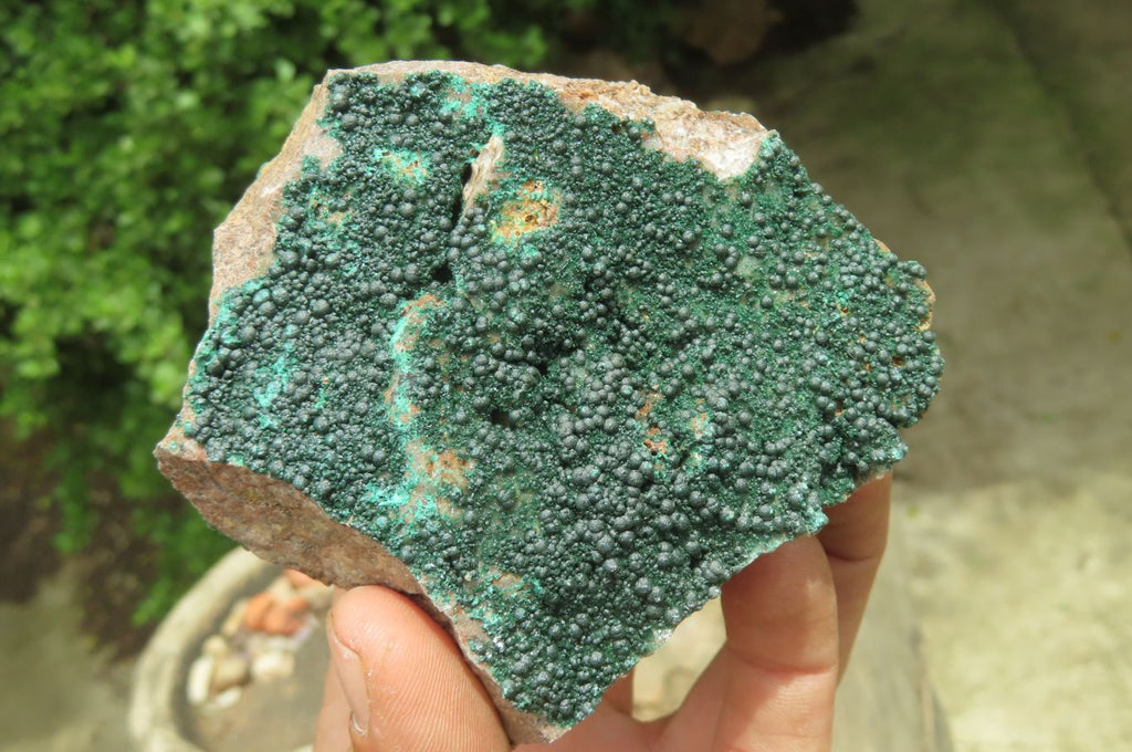 Natural Botryoidal Malachite Specimens x 6 From Tenke Fungurume, Congo - Toprock Gemstones and Minerals 